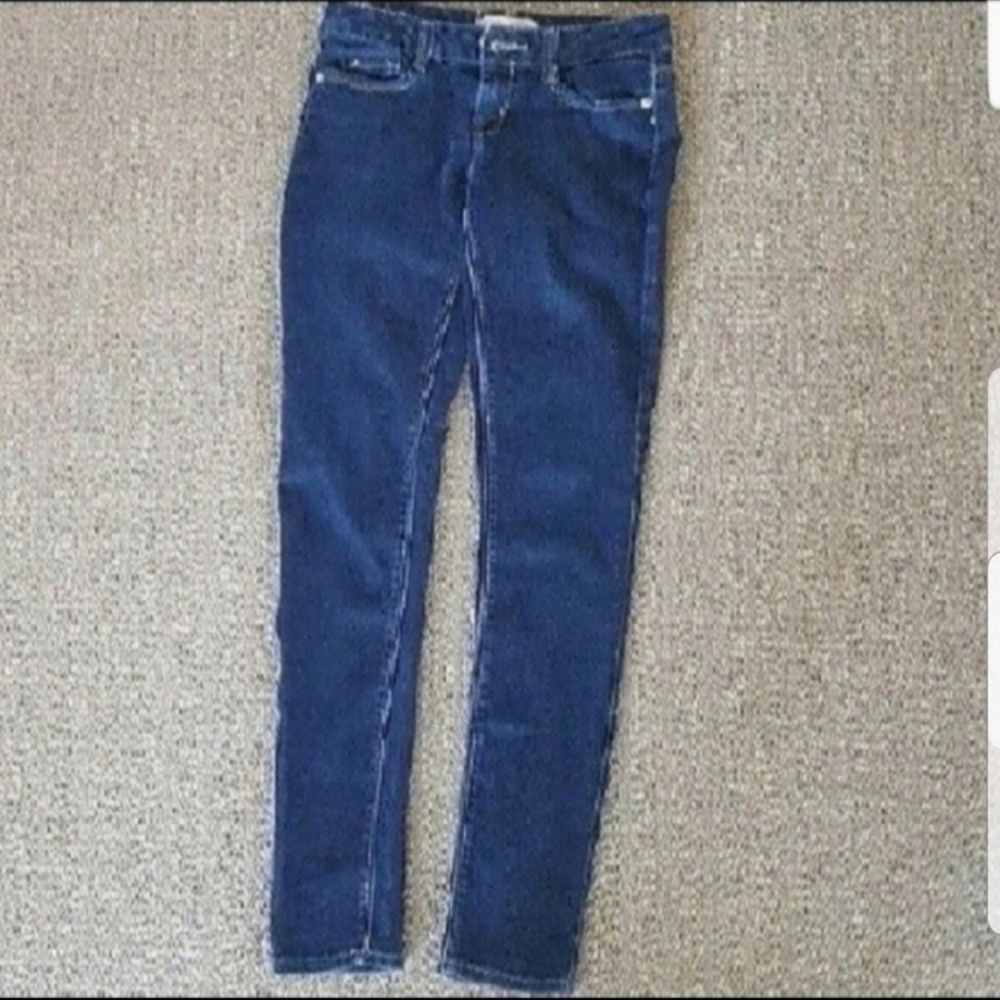 No Boundaries Juniors Dark Wash Jeggings Jeans